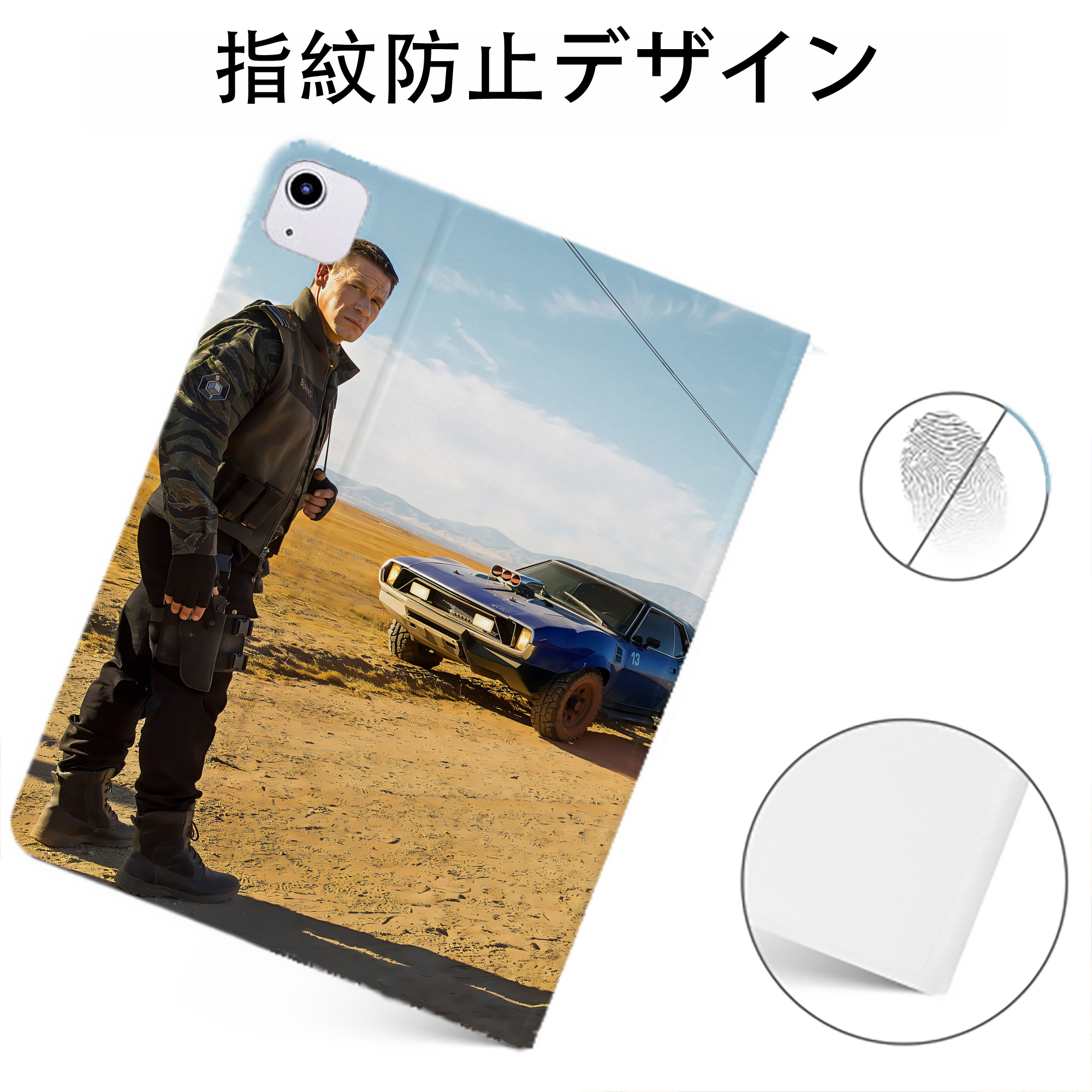 （画像用） Transformers トランスフォーマー IPadケース ペンホルダー付き ブックスタイルデザイン